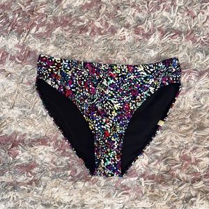 SUMMERSALT patterned bikini bottoms NWOT 6
